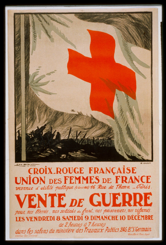A picture of Croix-Rouge française. Union des Femmes de France. Vente de guerre