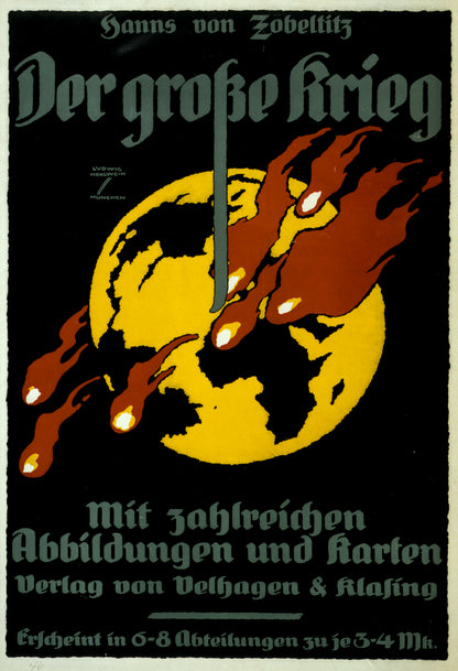 A picture of Der grosse Krieg, von Hanns von Zobeltitz, mit zahlreichen Abbildungen und Karten ...