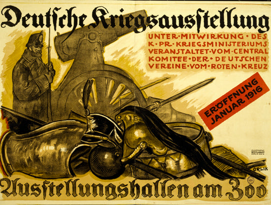 A picture of Deutsche Kriegsausstellung ... Ausstellungshallen am Zoo