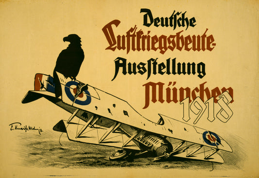 A picture of Deutsche Luftskriegsbeute Ausstellung München 1918