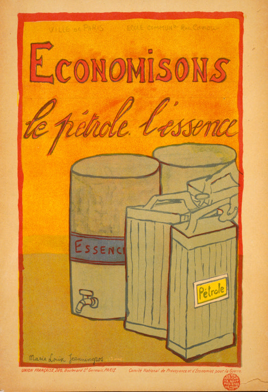 A picture of Économisons le pétrole, l'essence