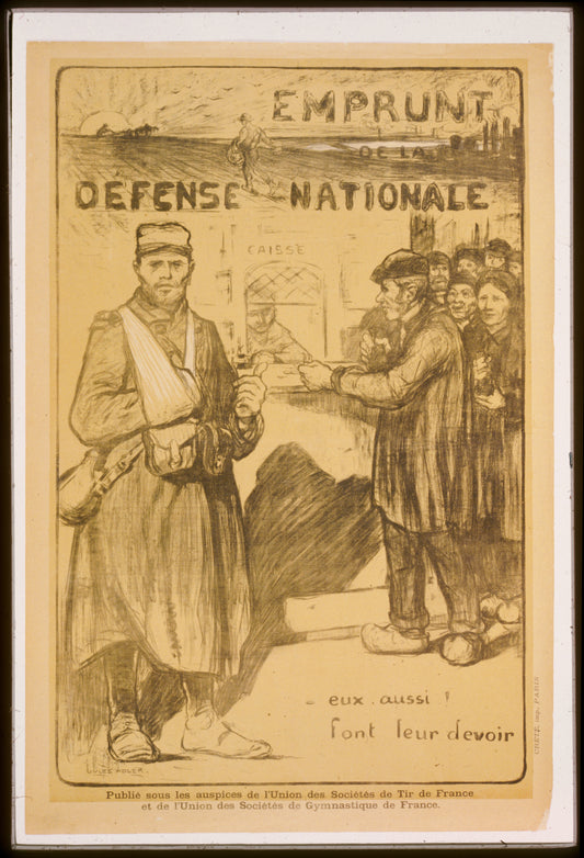 A picture of Emprunt de la Défense Nationale - eux aussi! Font leur devoir