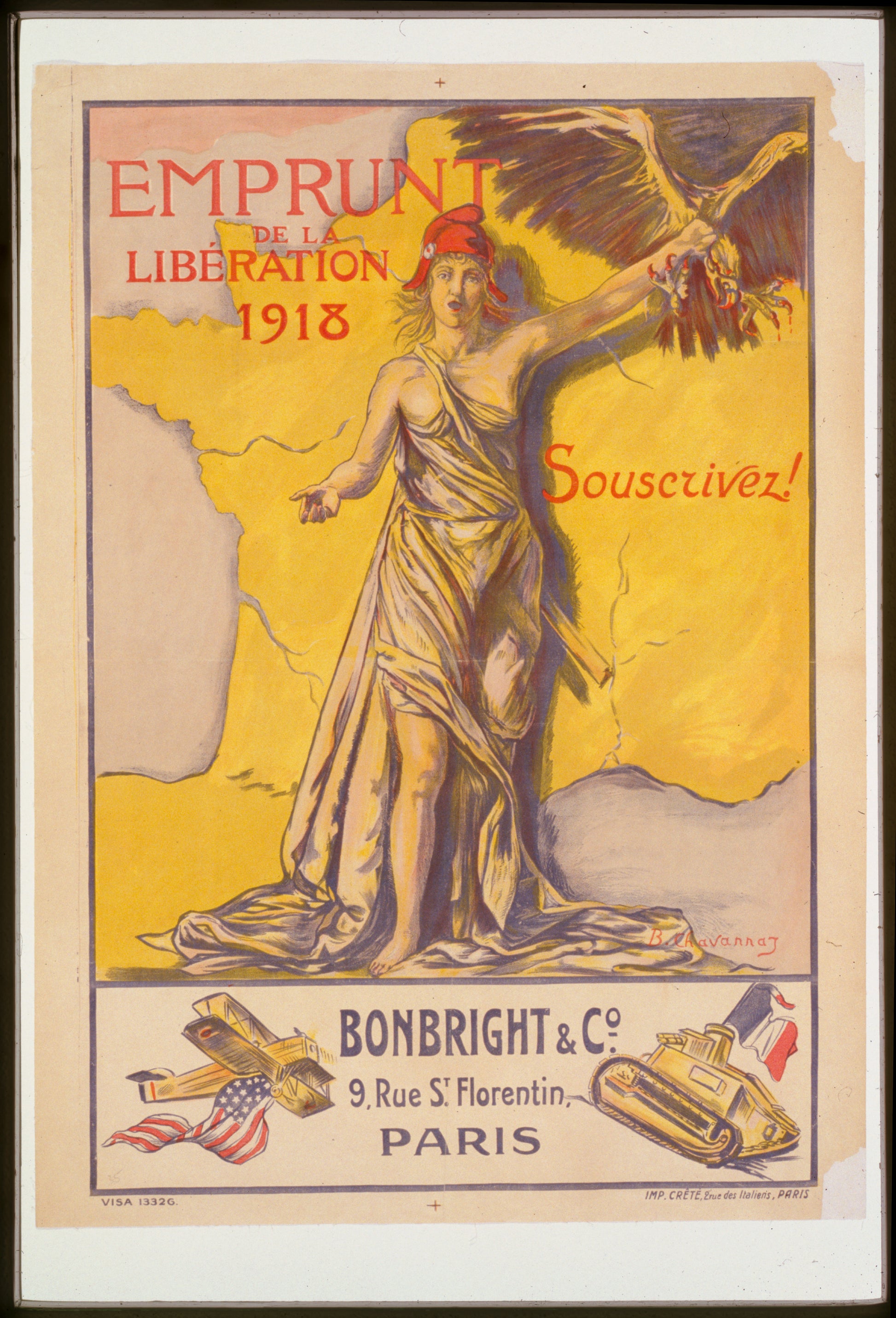 A picture of Emprunt de la Libération 1918. Souscrivez!