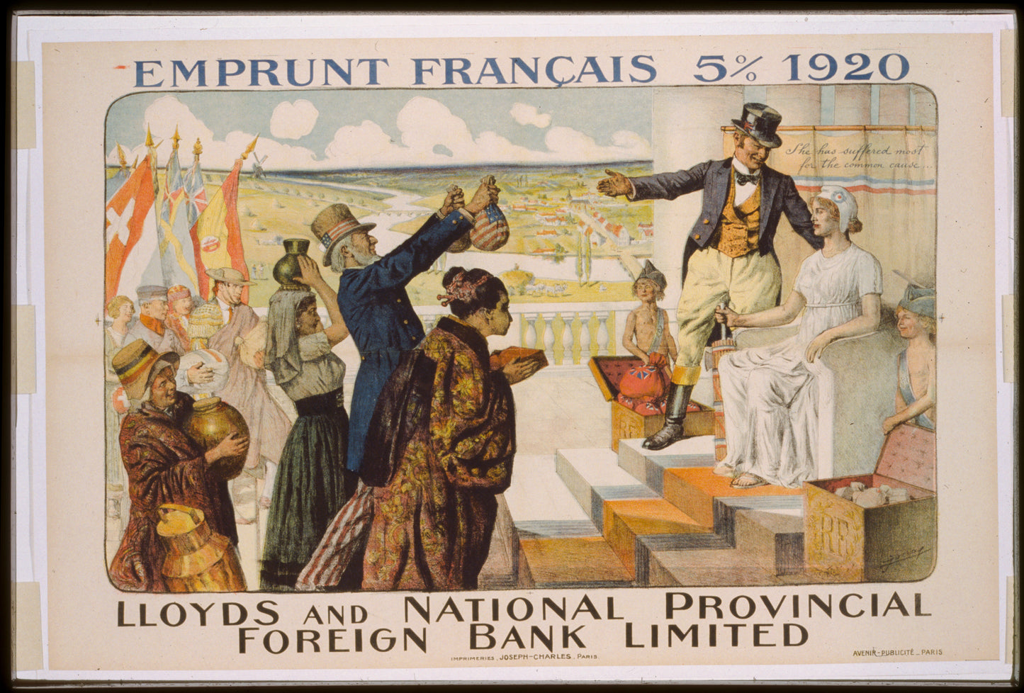 A picture of Emprunt Français 5 percent 1920 - Lloyds and National Provincial Foreign Bank Limited