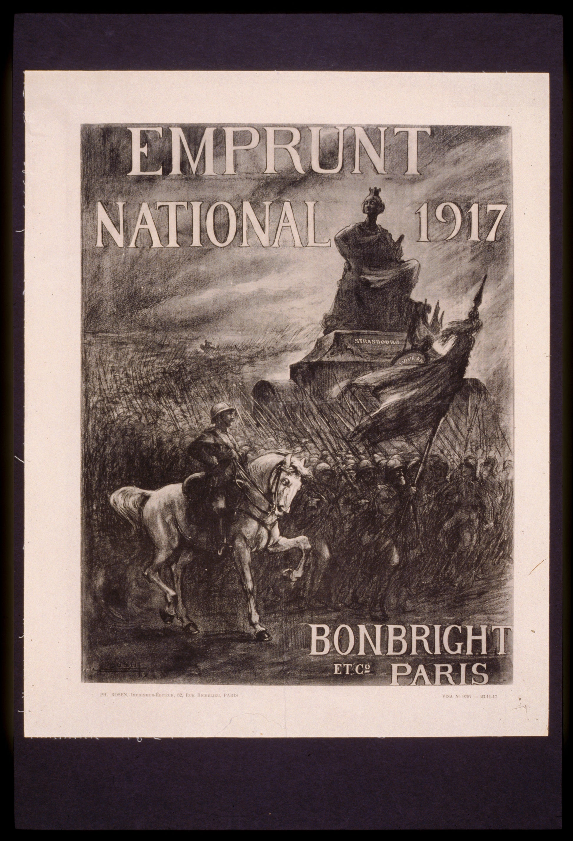 A picture of Emprunt National 1917. Bonbright et Co. Paris