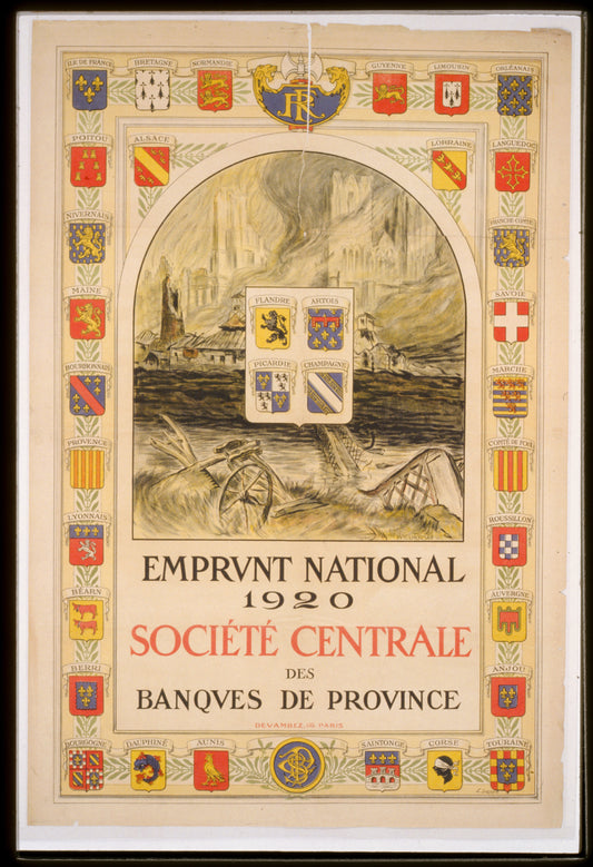 A picture of Emprunt National 1920. Société Centrale des Banques de Province