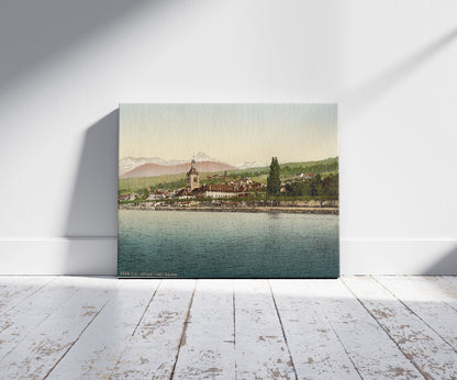 A picture of Evian-les-Bains, Geneva Lake, Switzerland (i.e., France)