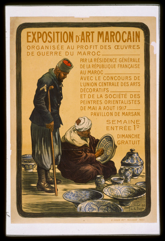 A picture of Exposition d'art Marocain