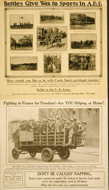 A picture of Fighting in France for Freedom! Are you helping at home?