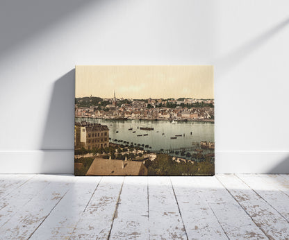 A picture of Flensburg, view from Ballastberg, II., Schleswig-Holstein, Germany