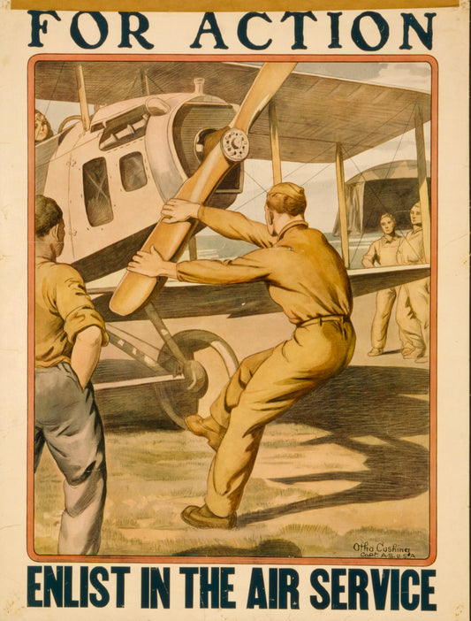 A picture of For action enlist in the Air Service