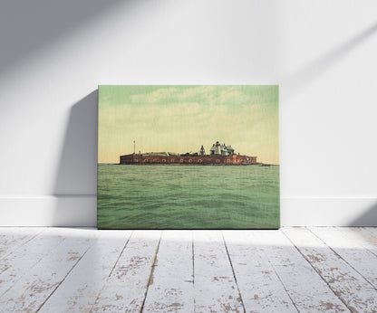 A picture of Fort Sumter, Charleston, S.C.