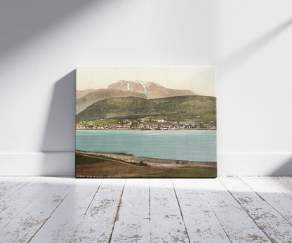 A picture of Fort William and Ben Nevis, Scotland