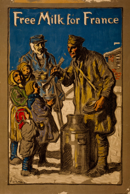 A picture of Free milk for France