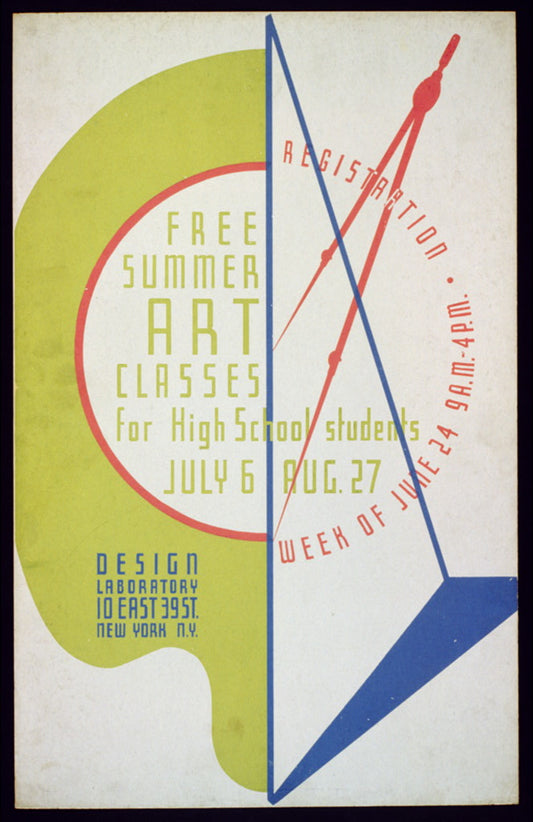 A picture of Free summer art classes for high school students