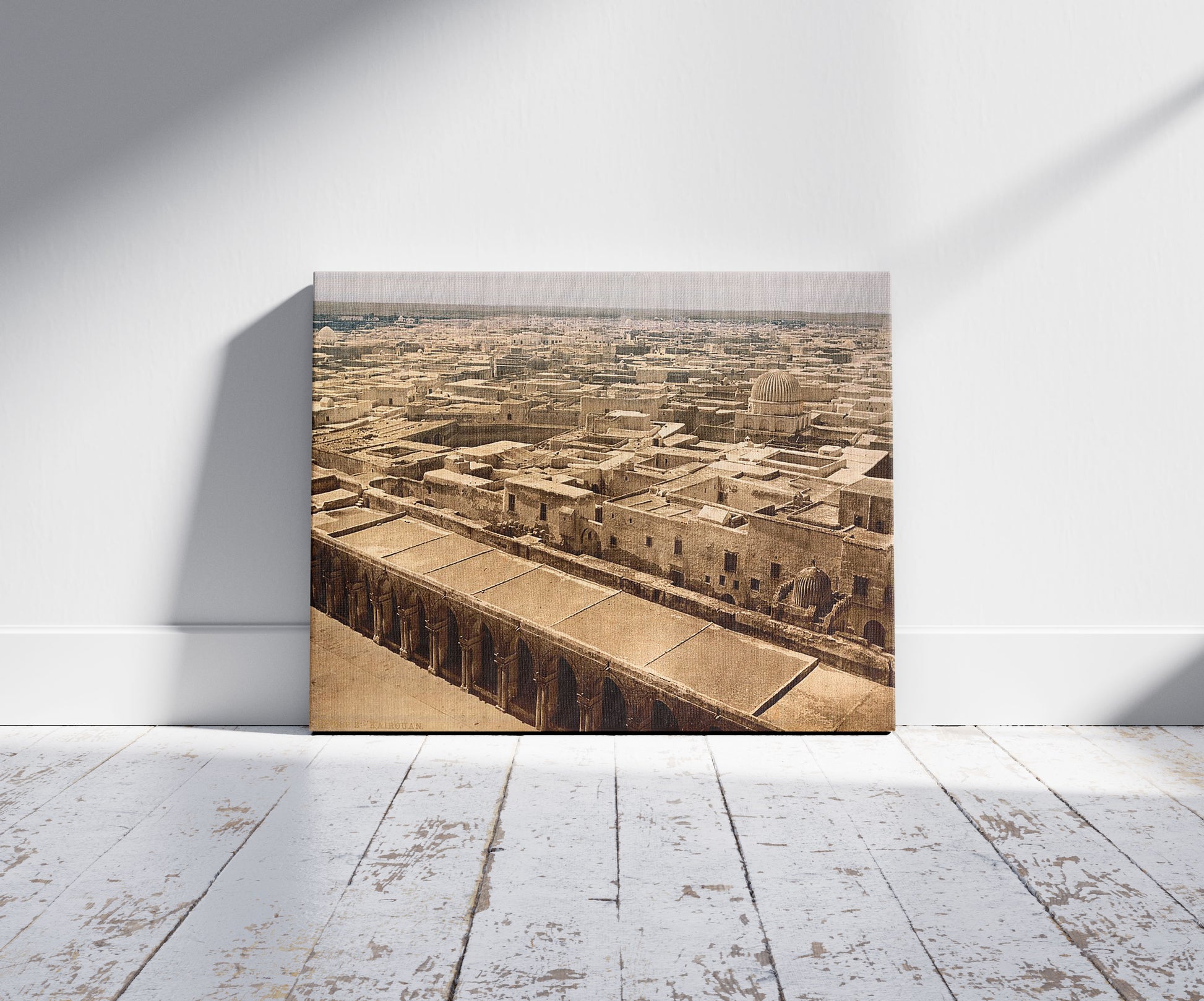 A picture of From minaret of the Great Mosque, Kairwan, Tunisia