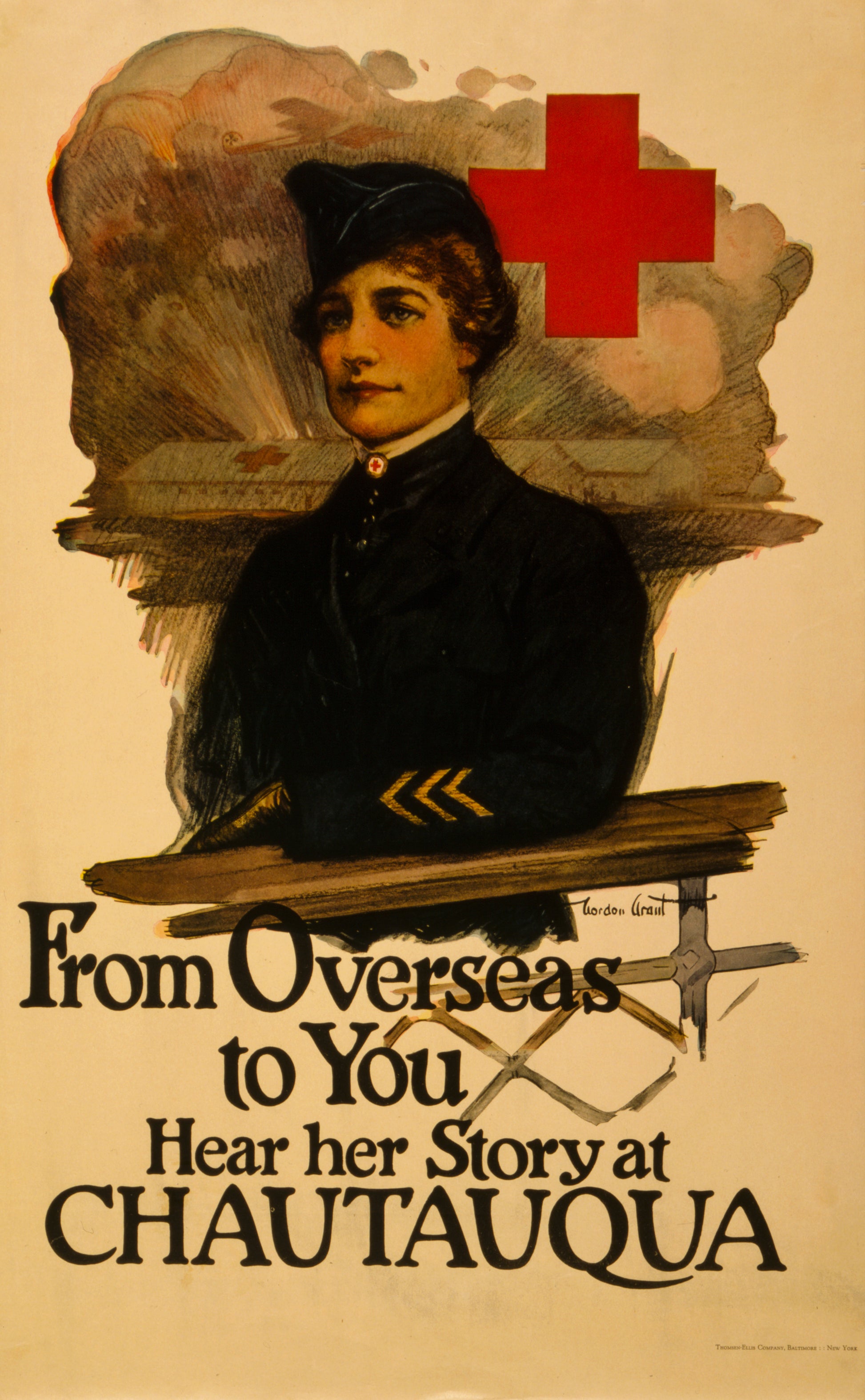 A picture of From overseas to you--Hear her story at Chautauqua