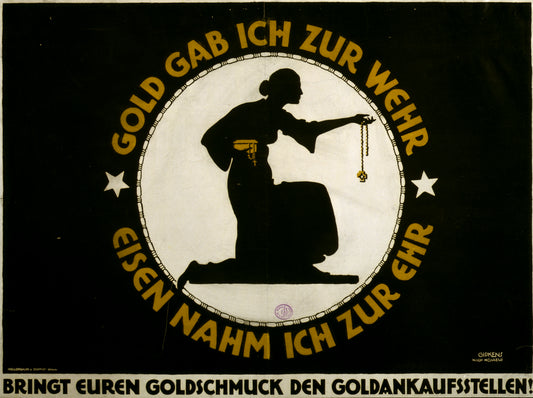 A picture of Gold gab ich zur Wehr, Eisen nahm ich zur Ehr ...