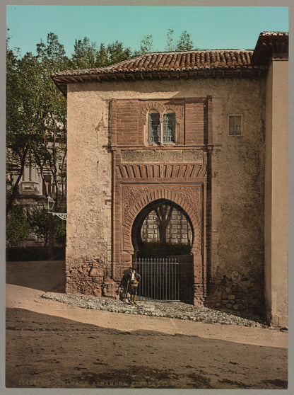 A picture of Granada. Alhambra. Puerta del Vino