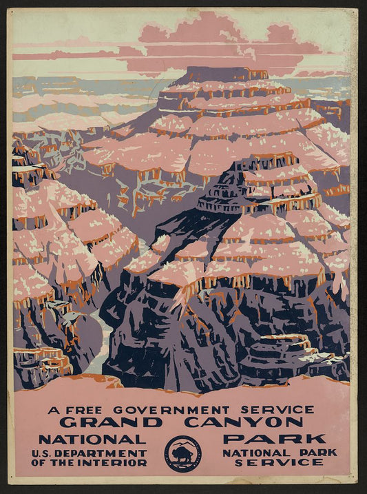 A picture of Grand Canyon National Park, a free government service