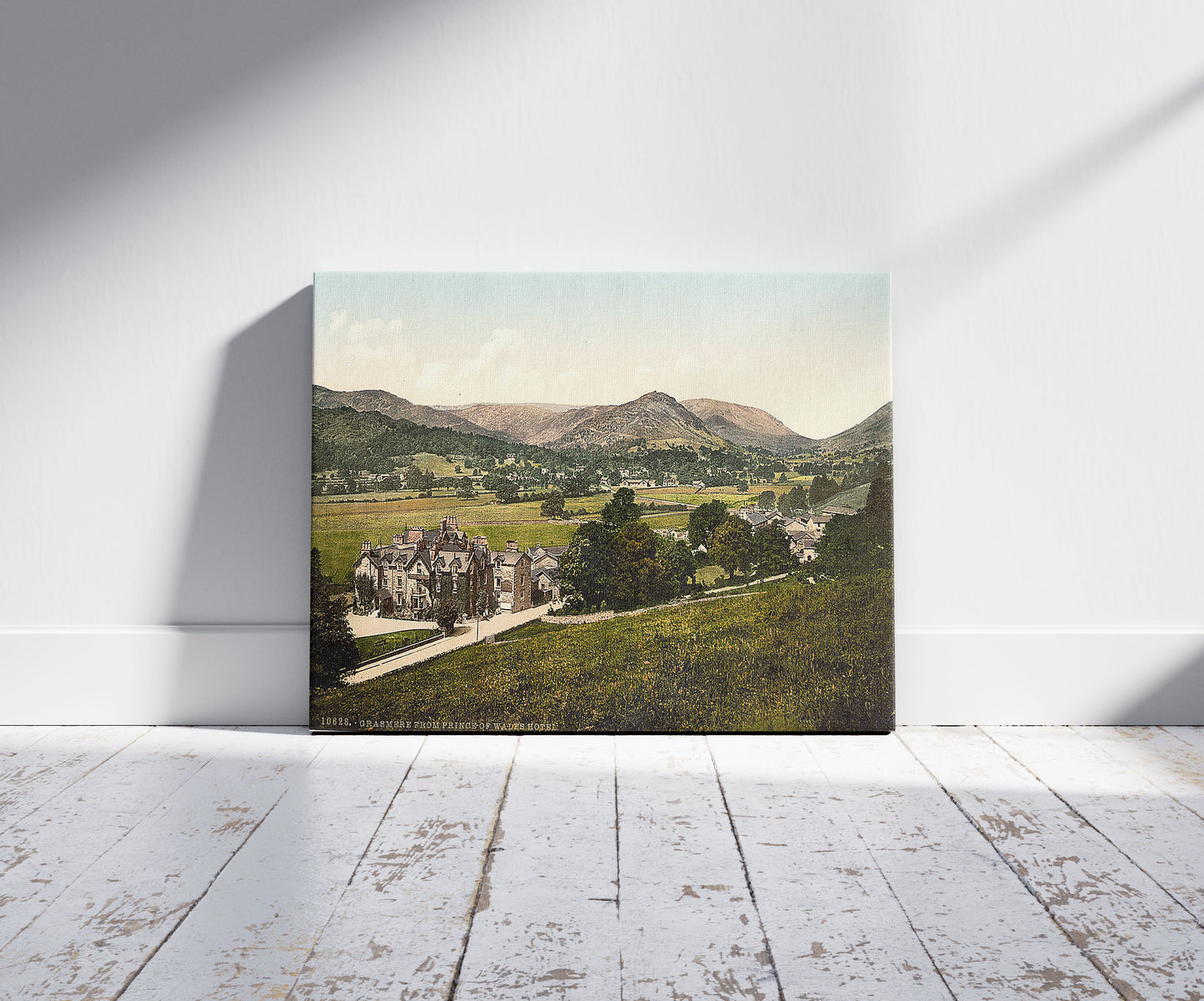 A picture of Grasmere, from Prince of Wales Hotel, Lake District, England