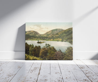 A picture of Grasmere, from Red Bank, Lake District, England
