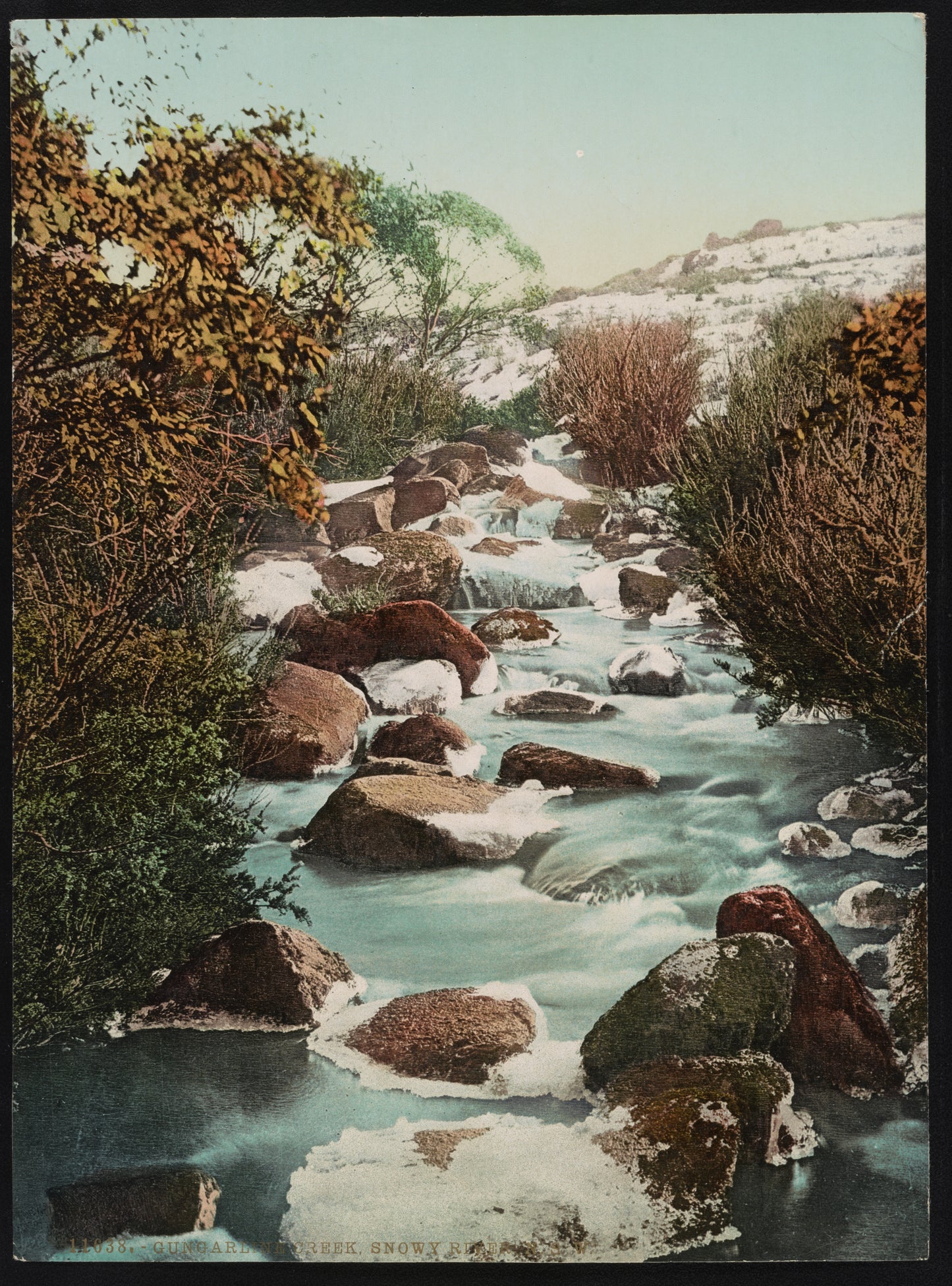 A picture of Gungarline Creek, Snowy River. N.S.W.