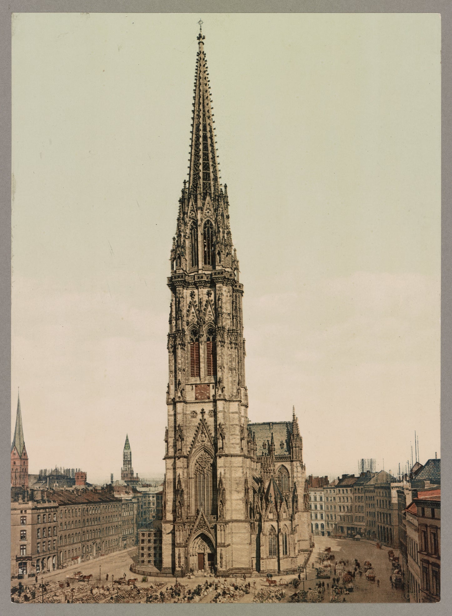 A picture of Hamburg. Nicolaikirche