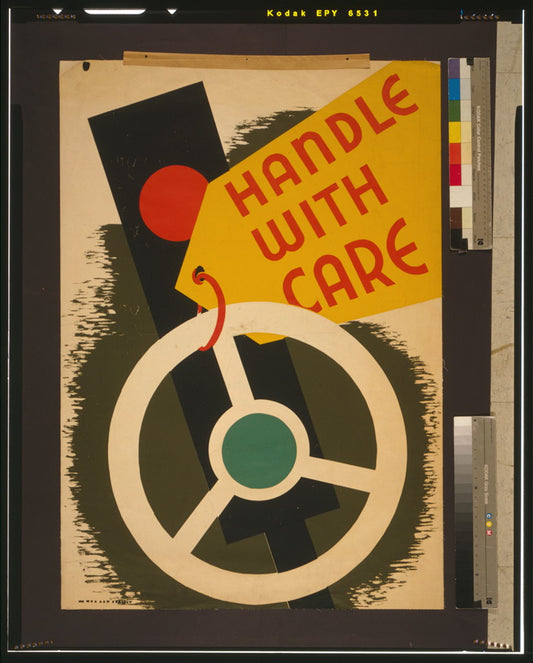 A picture of Handle with care