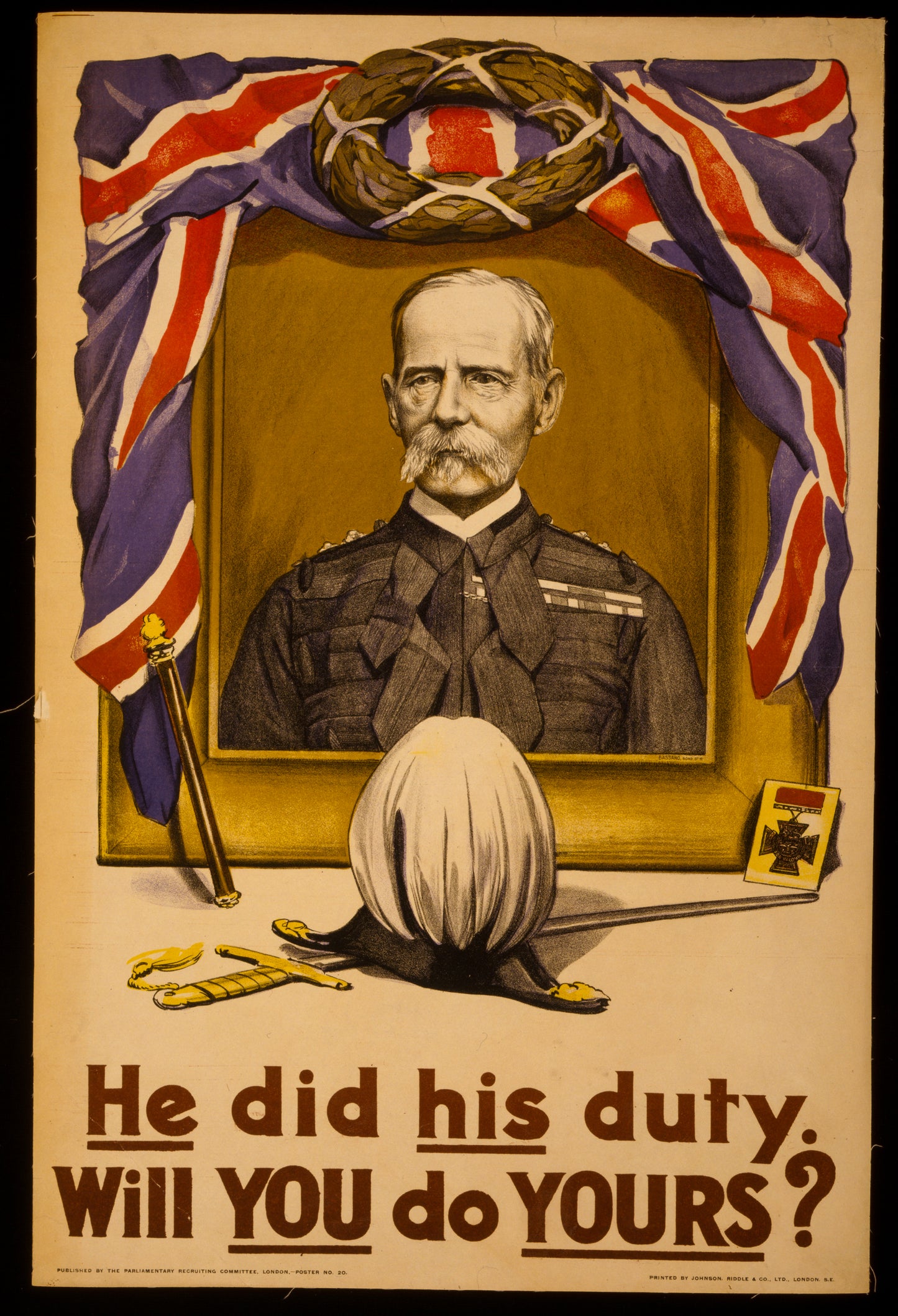 A picture of He did his duty. Will you do yours?