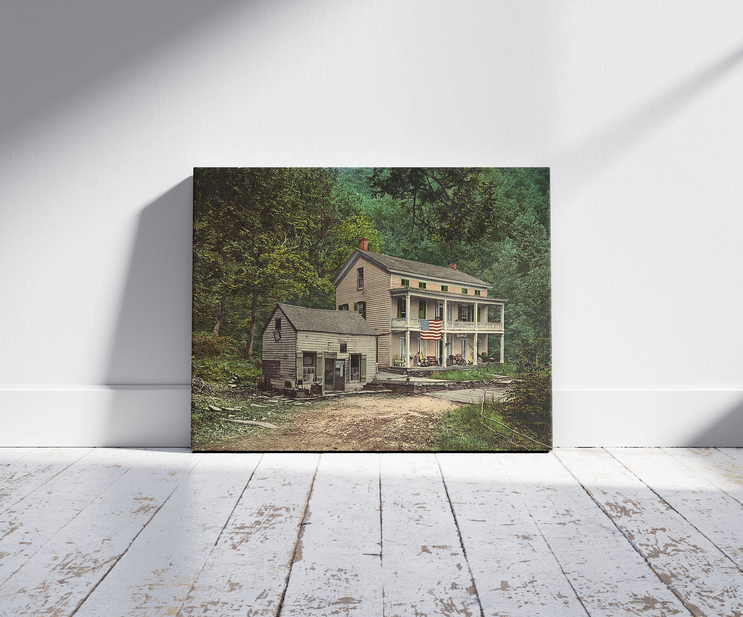 A picture of Home of Rip Van Winkle, Sleepy Hollow, Catskill Mountains