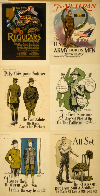 A picture of Honor the uniform. Is this the way to do it?