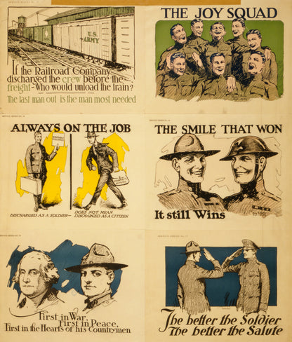 A picture of If the railroad company discharged the crew before the freight, who would unload the train? The last man out is the man most needed