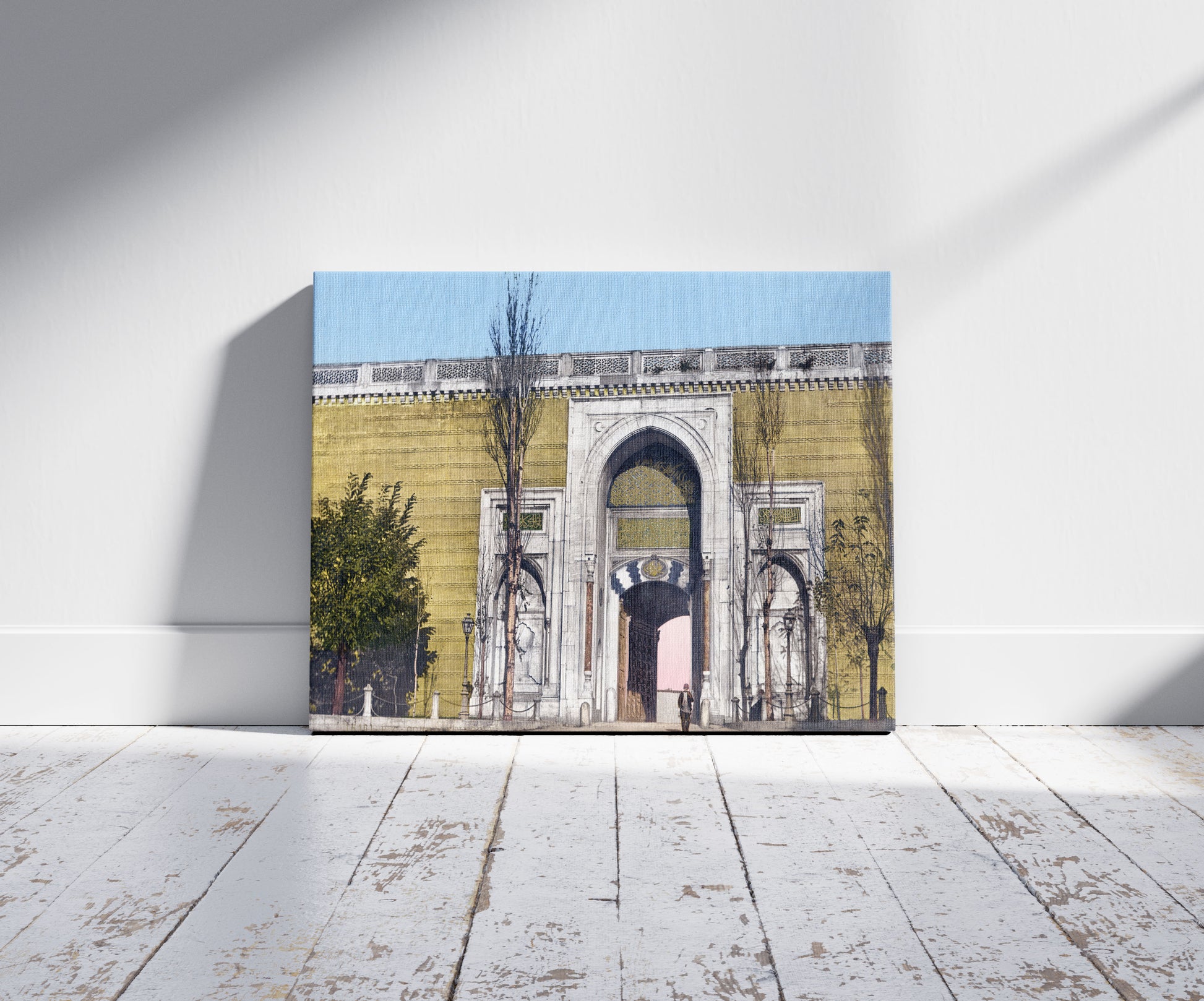 A picture of Imperial gate, Topkapi Palace, Constantinople, Turkey