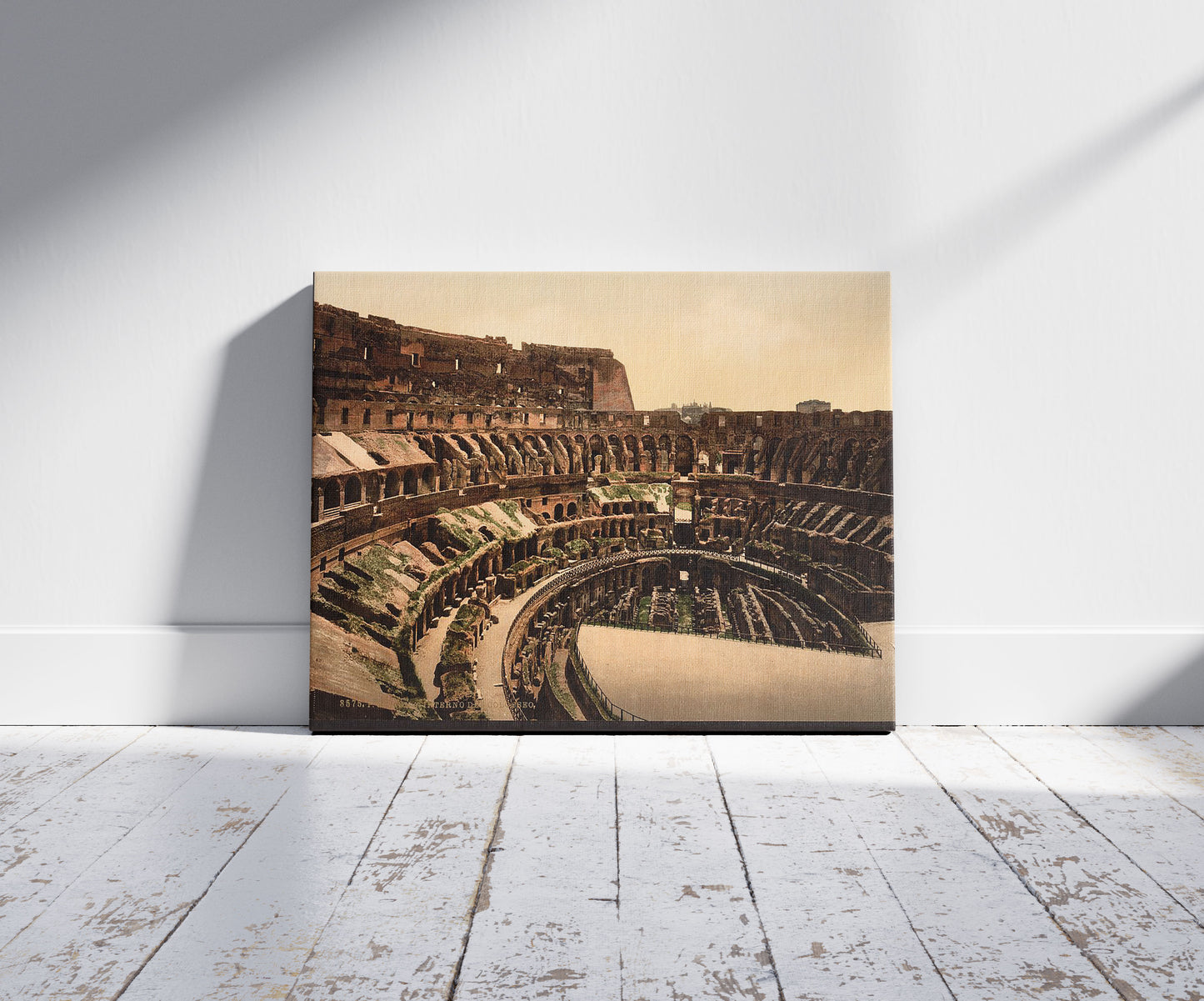 A picture of Interior of Coliseum, Rome, Italy