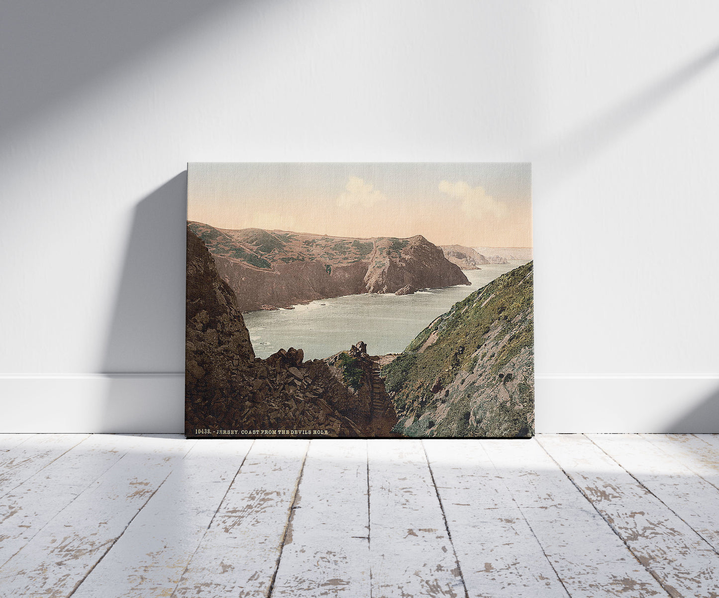 A picture of Jersey, coast from the Devil's Hole, Channel Islands