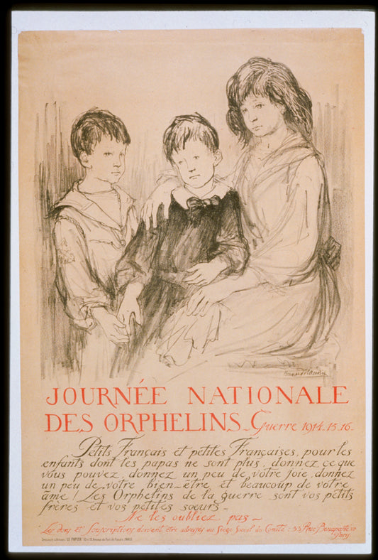 A picture of Journée nationale des orphelins. Guerre 1914. 15. 16.