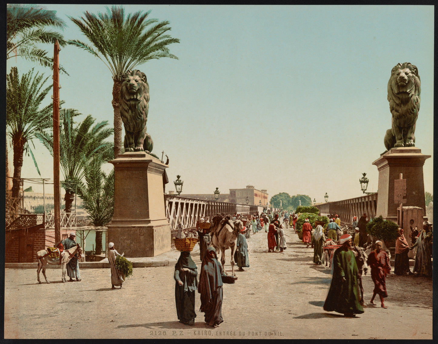 A picture of Kairo, entrée du Pont du Nil