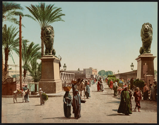 A picture of Kairo, entrée du Pont du Nil