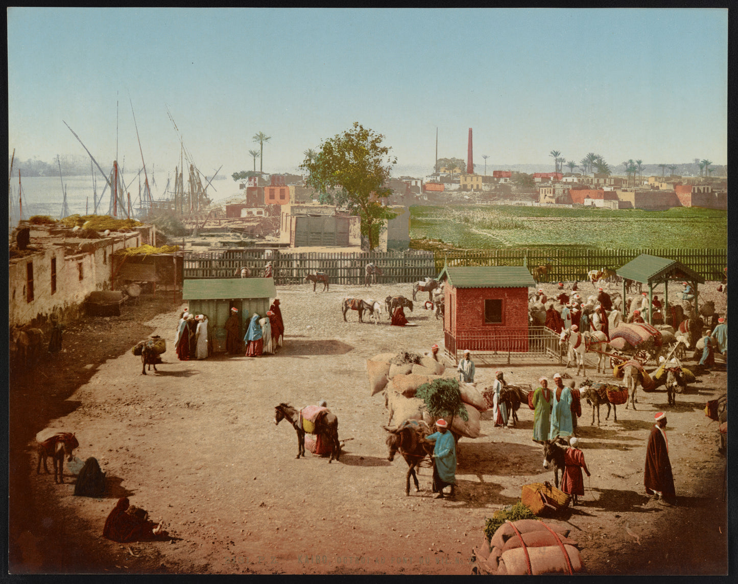 A picture of Kairo, octroi au Pont du Nil. no. 2