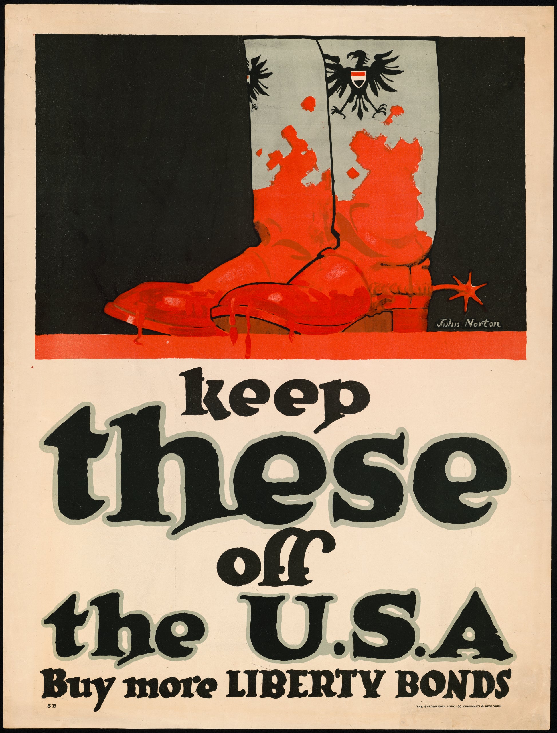 A picture of Keep these off the U.S.A. - Buy more Liberty Bonds