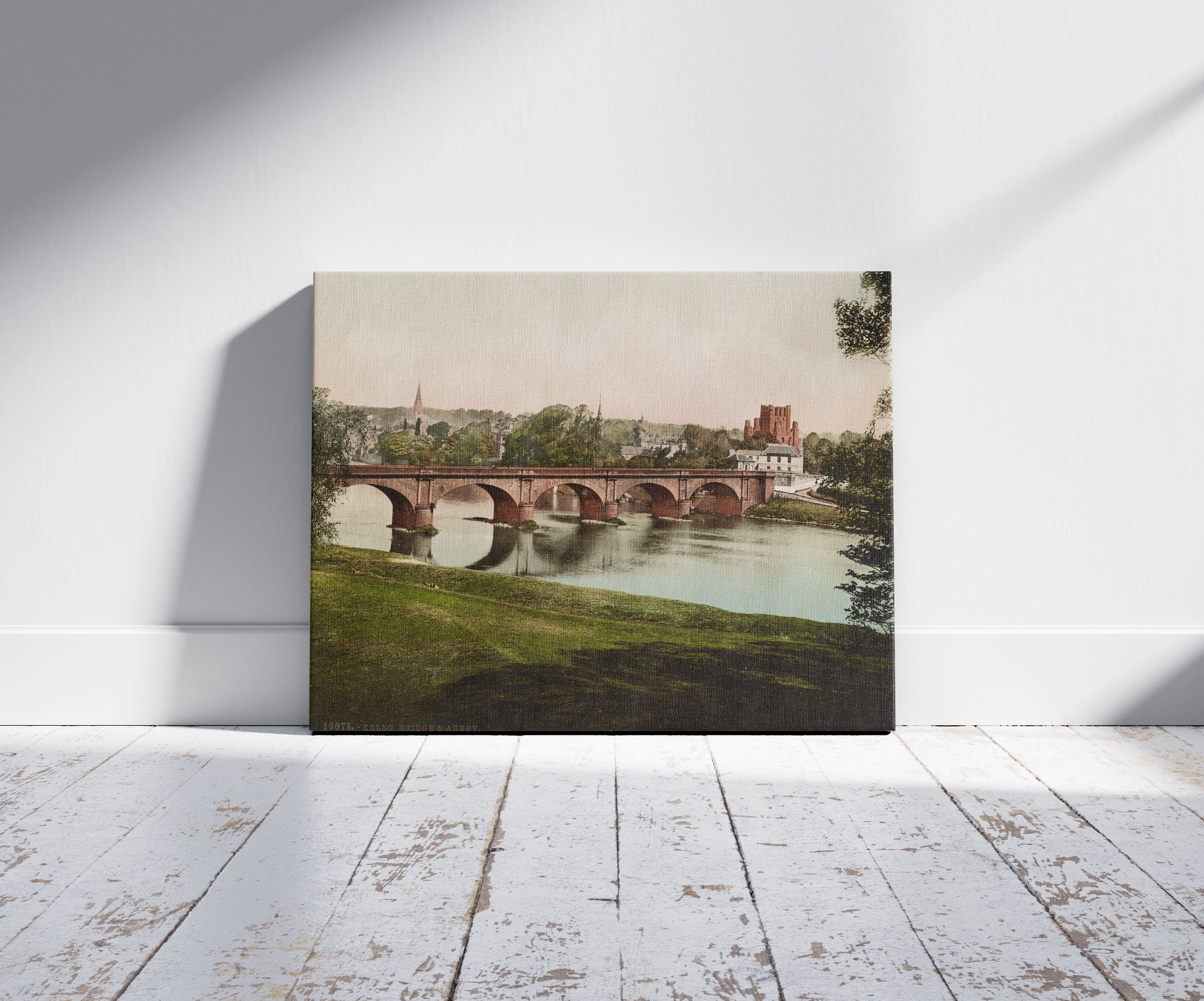 A picture of Kelso. Bridge and Abbey