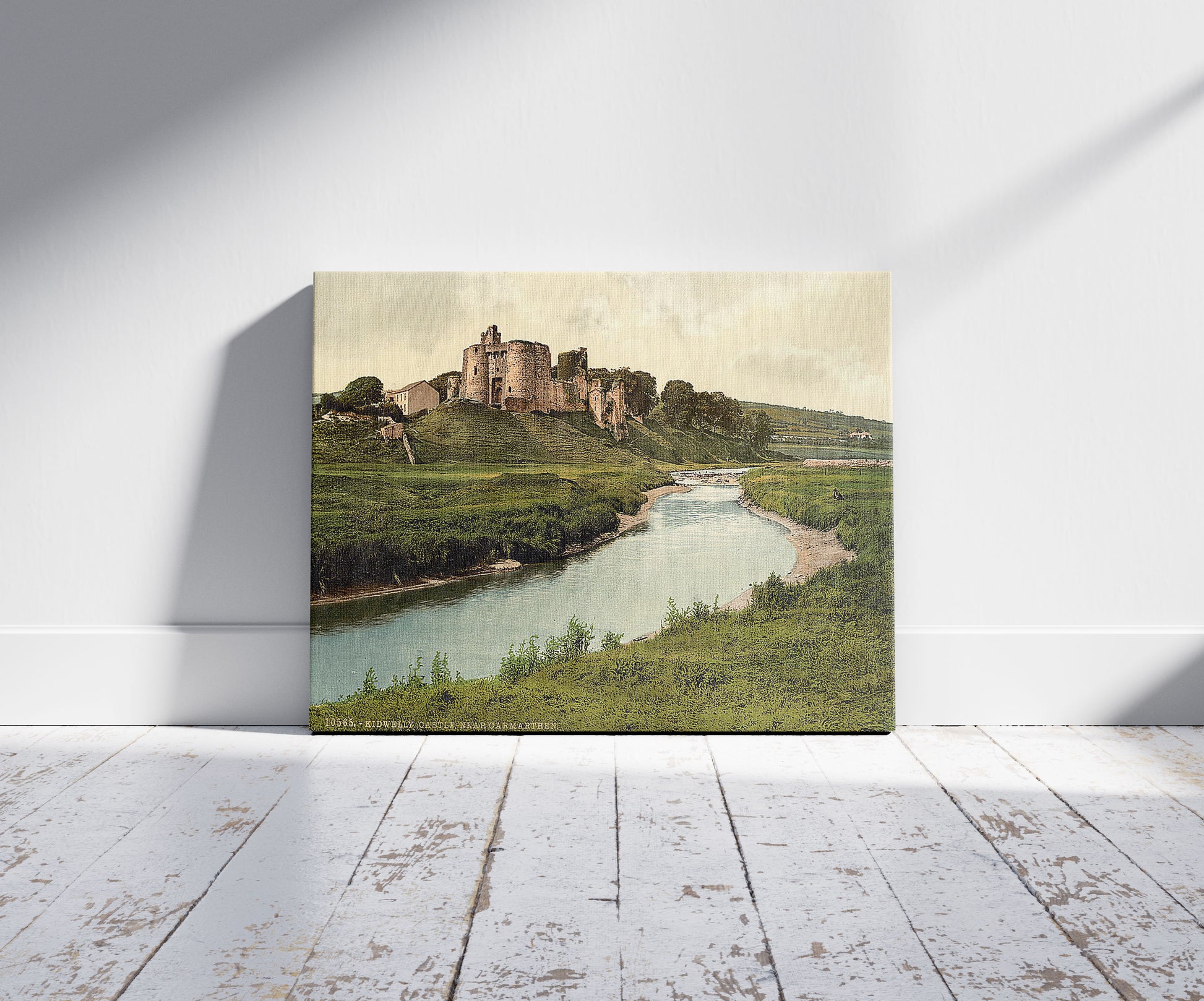 A picture of Kidwelly Castle, Carmarthen, Wales