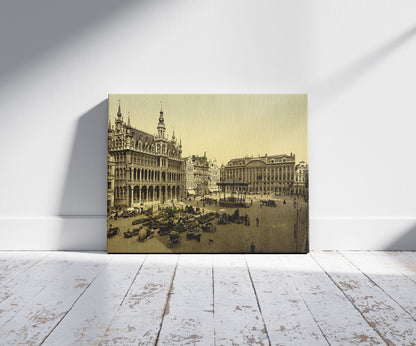 A picture of La Grande Place, Brussels, Belgium