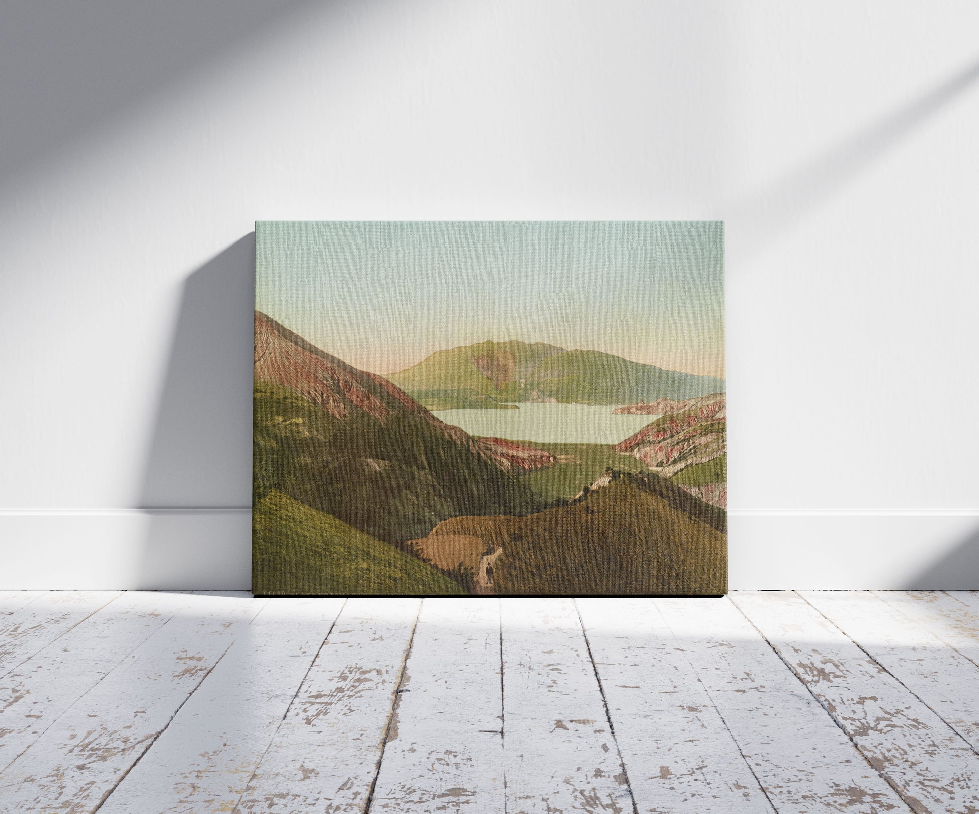 A picture of Lake Rotomahana & Mt. Tarawera