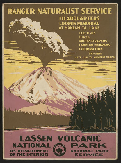 A picture of Lassen Volcanic National Park, Ranger Naturalist Service