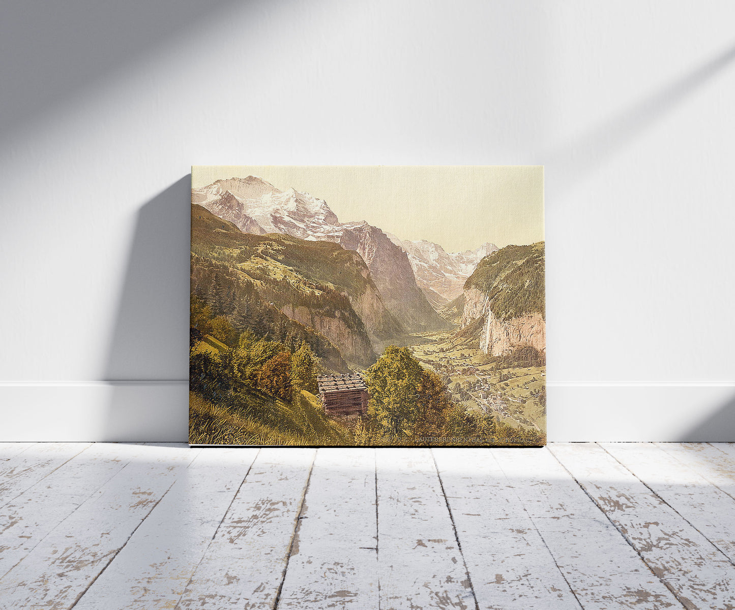 A picture of Lauterbrunnen Valley and Jungfrau, Bernese Oberland, Switzerland