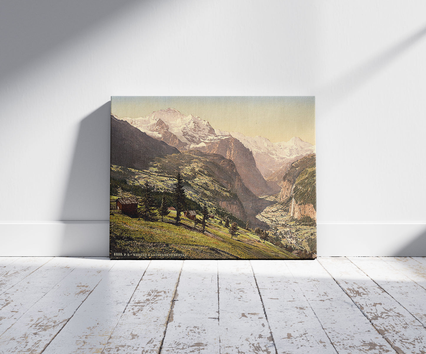 A picture of Lauterbrunnen Valley and Wengen, Bernese Oberland, Switzerland