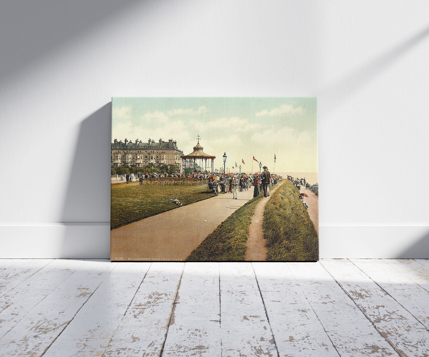 A picture of Lee's Promenade and Bandstand, Folkestone, England