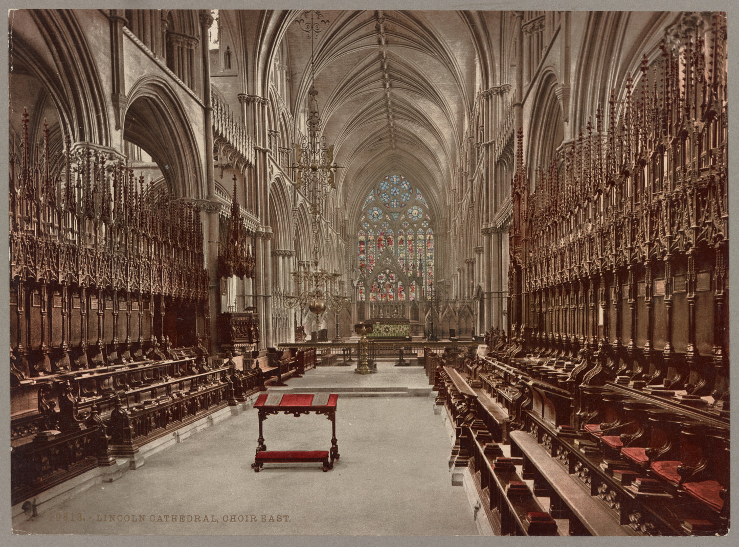 A picture of Lincoln Cathedral, Choir East